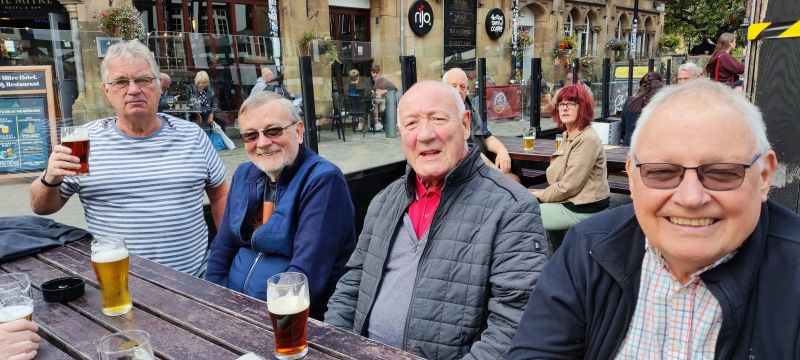 Mike Norris Nigel Scott, Terry Hall and John Higgins